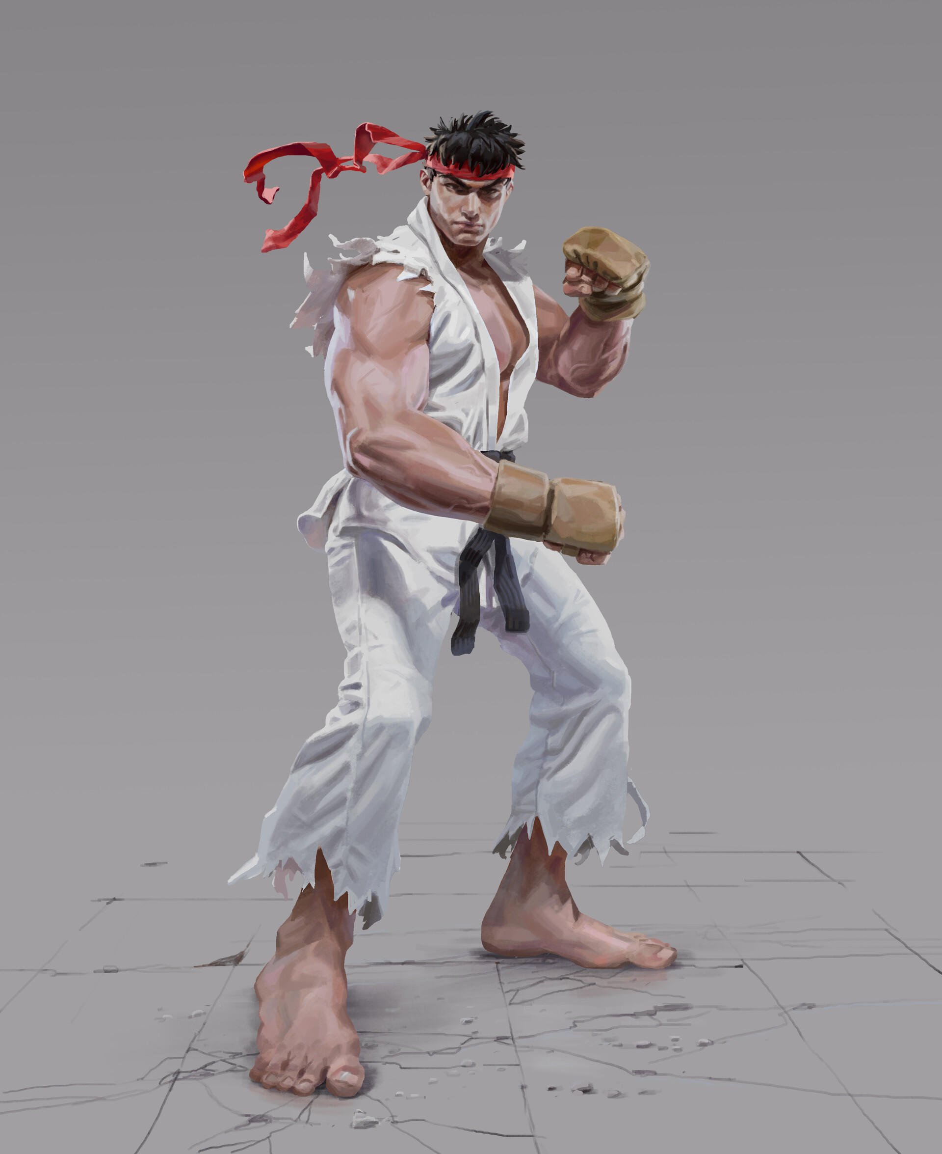 Daniel Clarke - RYU! Street Fighter fan art.
